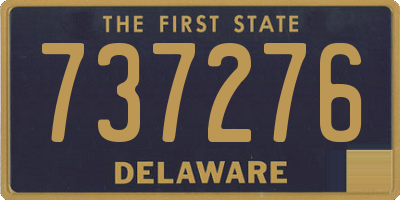 DE license plate 737276