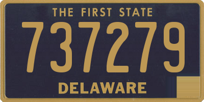 DE license plate 737279