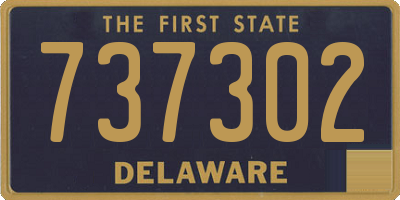 DE license plate 737302