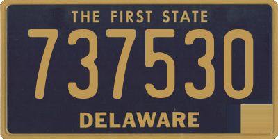 DE license plate 737530