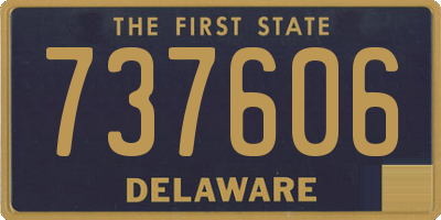 DE license plate 737606