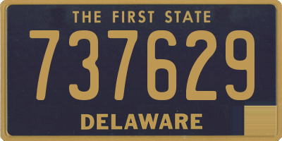 DE license plate 737629