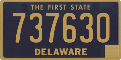 DE license plate 737630