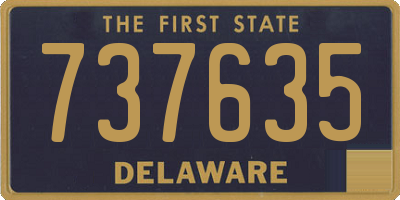 DE license plate 737635