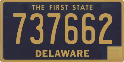 DE license plate 737662