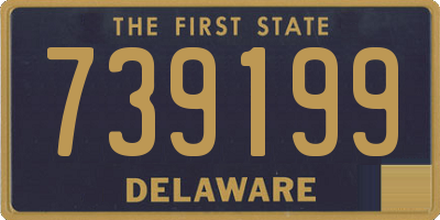DE license plate 739199