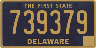 DE license plate 739379