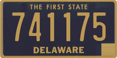 DE license plate 741175