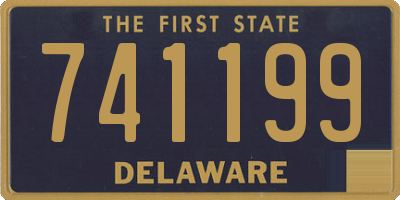 DE license plate 741199