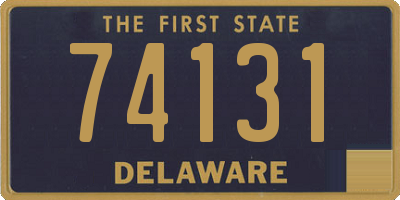 DE license plate 74131