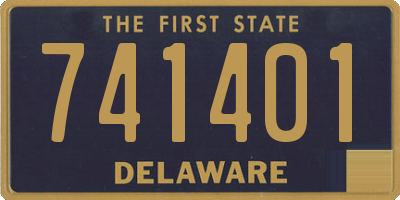 DE license plate 741401
