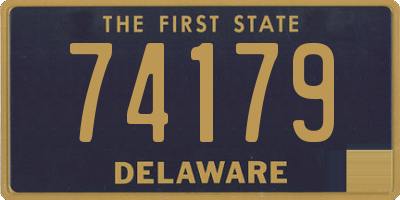 DE license plate 74179