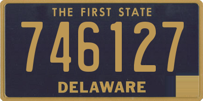 DE license plate 746127