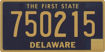 DE license plate 750215