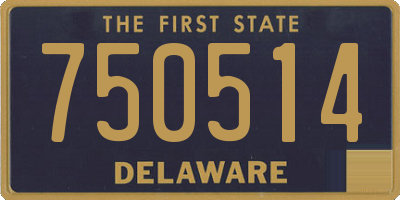 DE license plate 750514