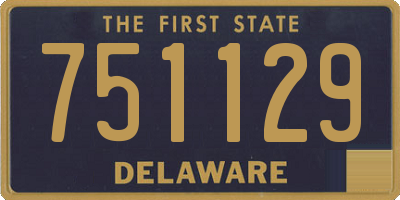 DE license plate 751129