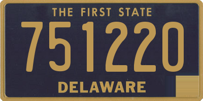 DE license plate 751220