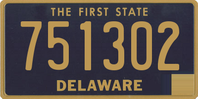 DE license plate 751302