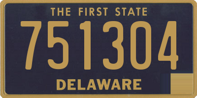 DE license plate 751304