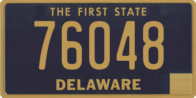 DE license plate 76048
