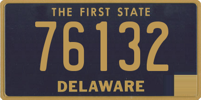 DE license plate 76132