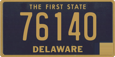 DE license plate 76140