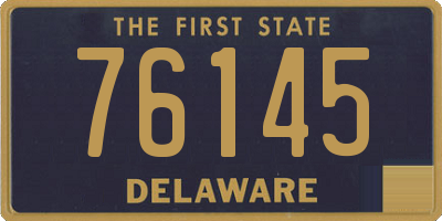 DE license plate 76145