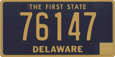 DE license plate 76147