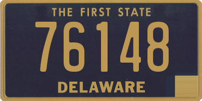 DE license plate 76148