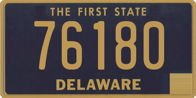 DE license plate 76180