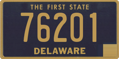 DE license plate 76201