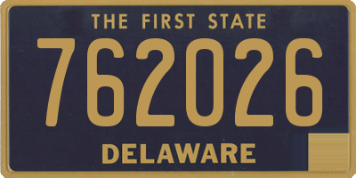 DE license plate 762026