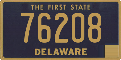DE license plate 76208