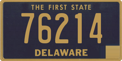 DE license plate 76214
