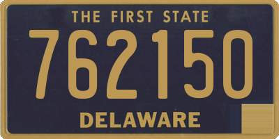 DE license plate 762150