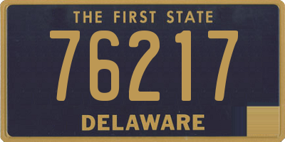 DE license plate 76217