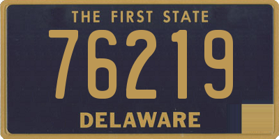 DE license plate 76219