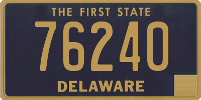 DE license plate 76240