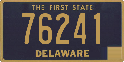 DE license plate 76241