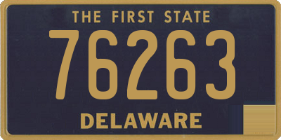 DE license plate 76263