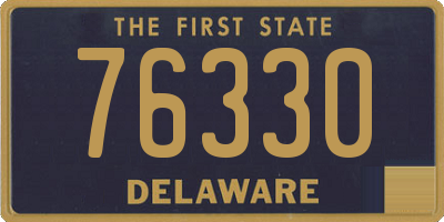 DE license plate 76330