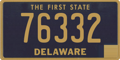DE license plate 76332