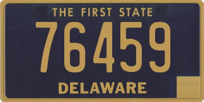 DE license plate 76459
