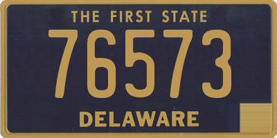 DE license plate 76573
