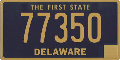 DE license plate 77350