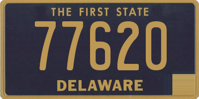 DE license plate 77620