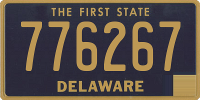 DE license plate 776267