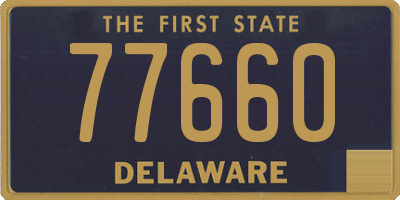 DE license plate 77660