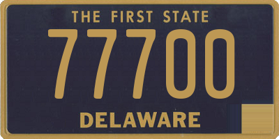 DE license plate 77700