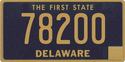 DE license plate 78200